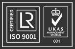 LRQA ISO 9001. UKAS 001.